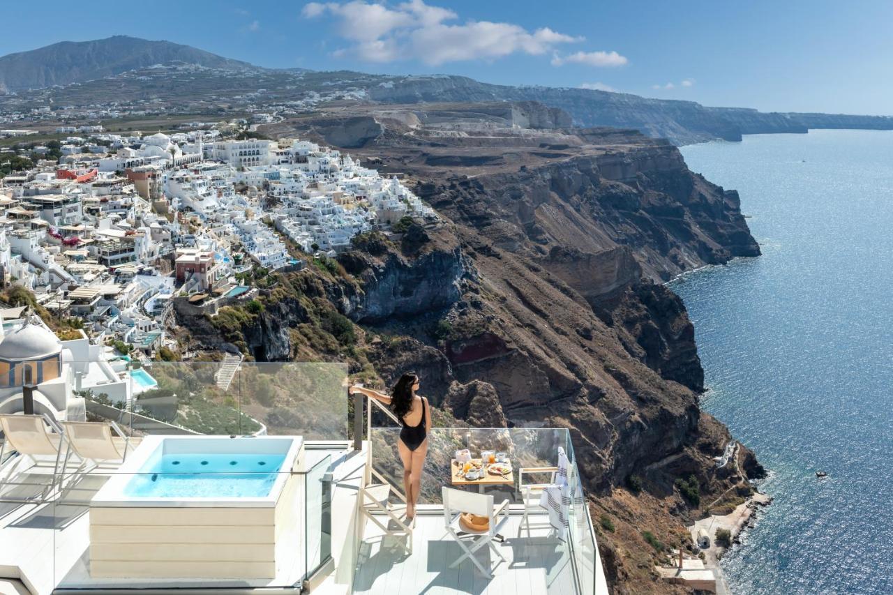 Mythical Blue Luxury Suites (Adults Only) Fira  Esterno foto