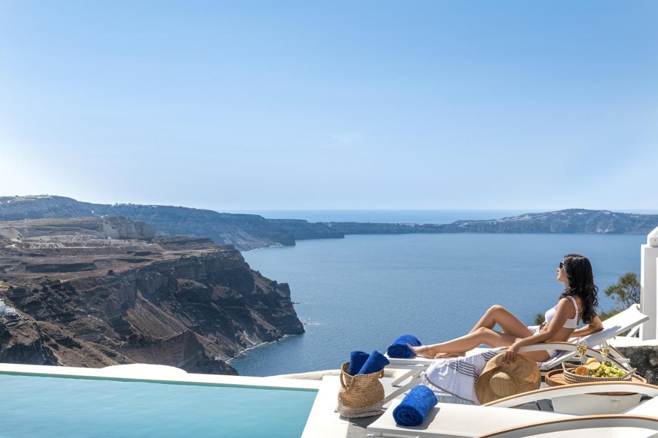 Mythical Blue Luxury Suites (Adults Only) Fira  Esterno foto