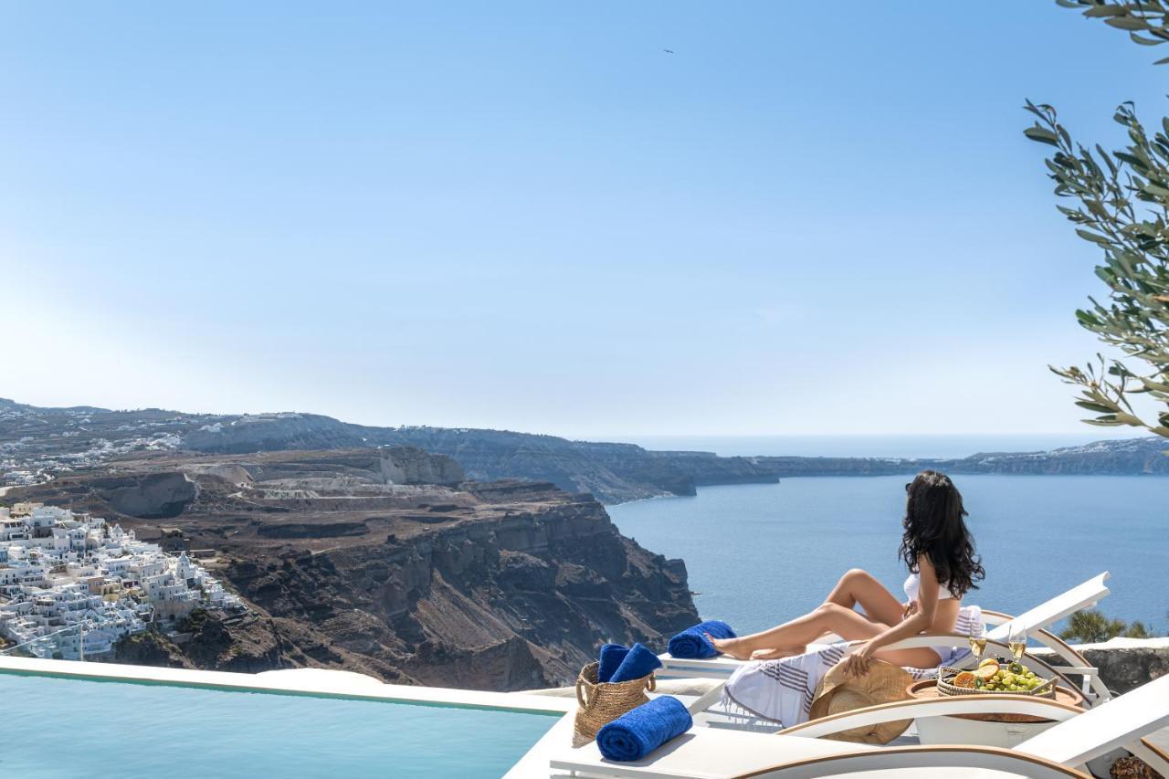 Mythical Blue Luxury Suites (Adults Only) Fira  Esterno foto