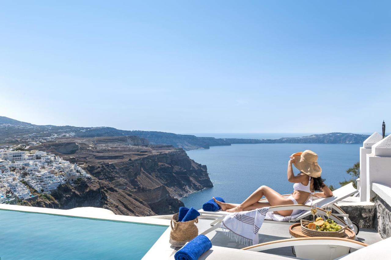 Mythical Blue Luxury Suites (Adults Only) Fira  Esterno foto