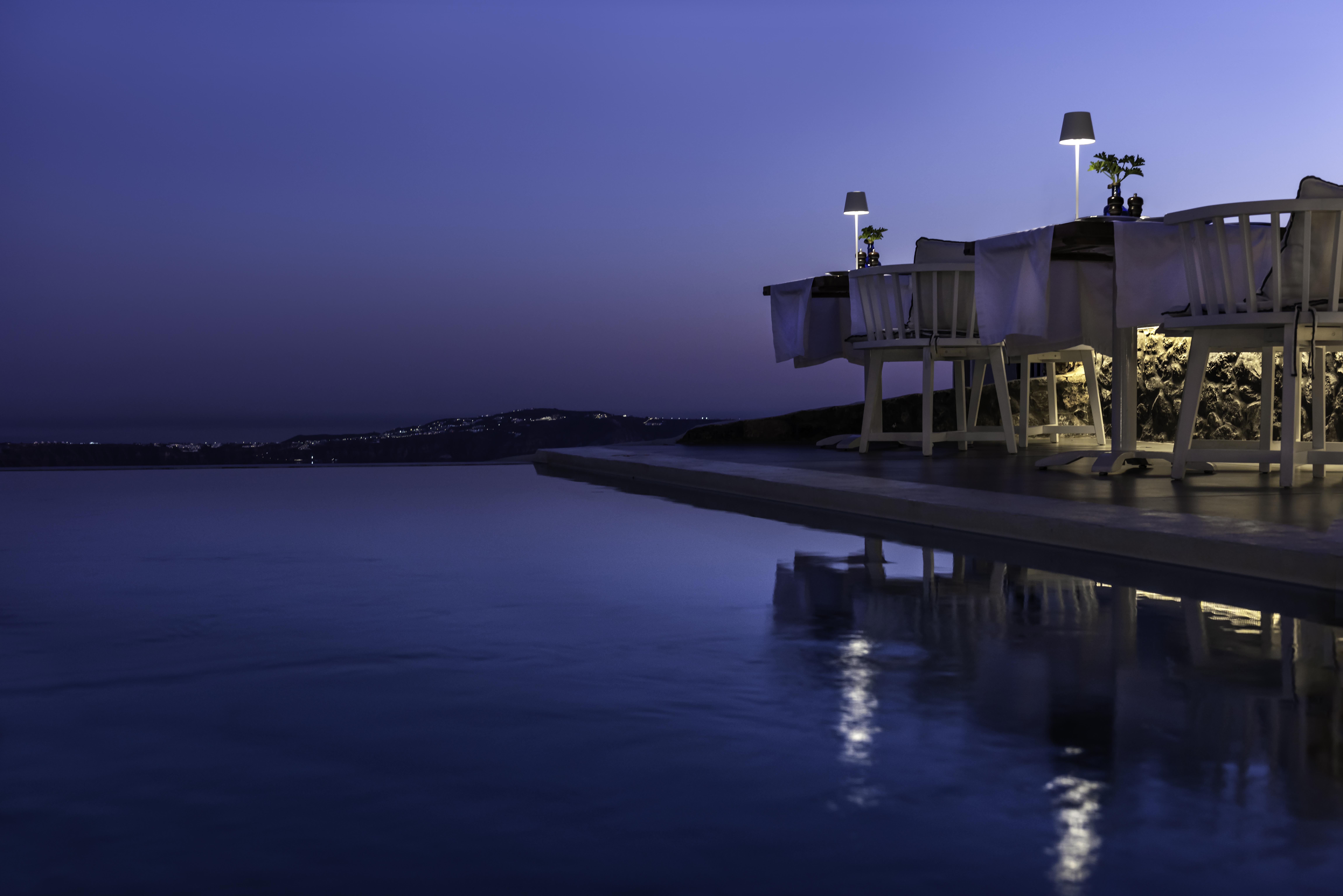 Mythical Blue Luxury Suites (Adults Only) Fira  Esterno foto